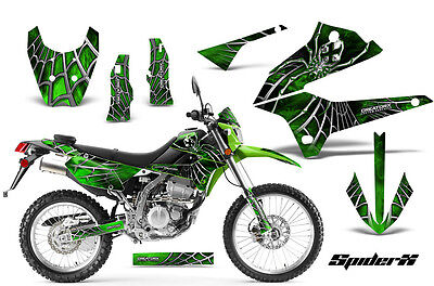 Kawasaki Klx 250 08 13 D Tracker Graphics Kit Decals Stickers Spiderx Sxgnp Ebay