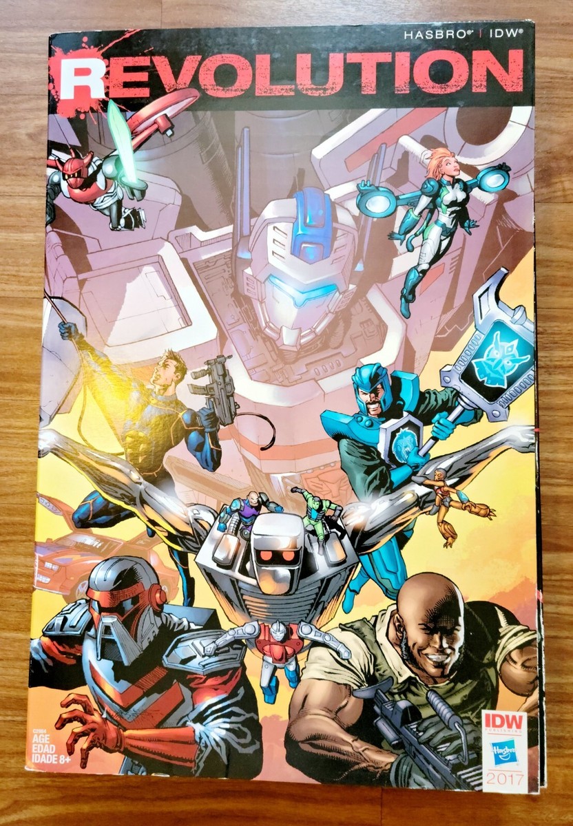SDCC 2017 Revolution Transformers G.I. Joe M.A.S.K. IDW Hasbro