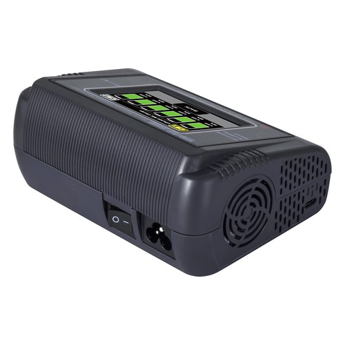 Scarica caricabatterie bilanciamento HTRC doppio canale 10 A RC per LiPo LiHV LiFe Lilon NiCd - Foto 18 di 21