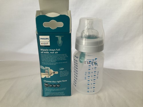Philips Avent Anti-Colic Baby Bottle with AirFree Vent 9 oz 1Pk Clear 260 Ml - Picture 3 of 5