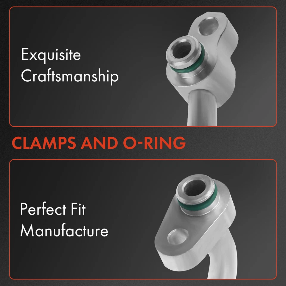 Линия разгрузки кондиционера для Subaru Outback 2001 2002 2003 2004 H6 3,0 л высокое давление - Изображение 3 из 4