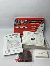 Quizmo Geometry Shapes Symbols Terms Educational Bingo Game Math Classroom