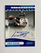 2019 Lamar Jackson Panini Absolute Signature Standouts Auto #1/1 Ravens RARE!!