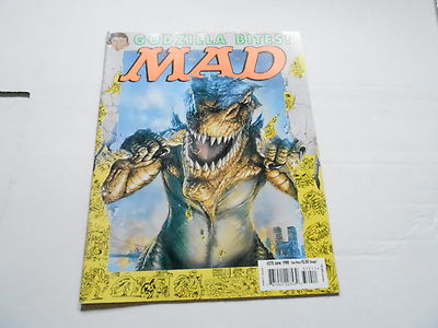 JUNE 1998 MAD vintage magazine (UNREAD) - GODZILLA | eBay