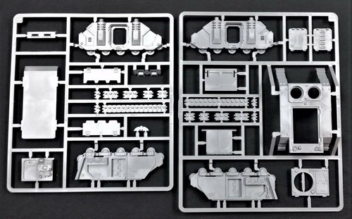 Warhammer 40k Rhino 2 of 3 Sprues Chaos/Space Marine/Sororitas Transport Vehicle