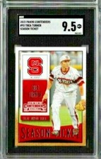 2015 Panini Contenders Trea Turner Season Ticket SGC 9.5