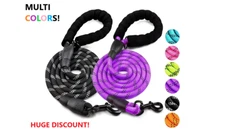 Strong Pet Leashes Reflective Leash For Big Small Medium Dog (1.5 Meters)