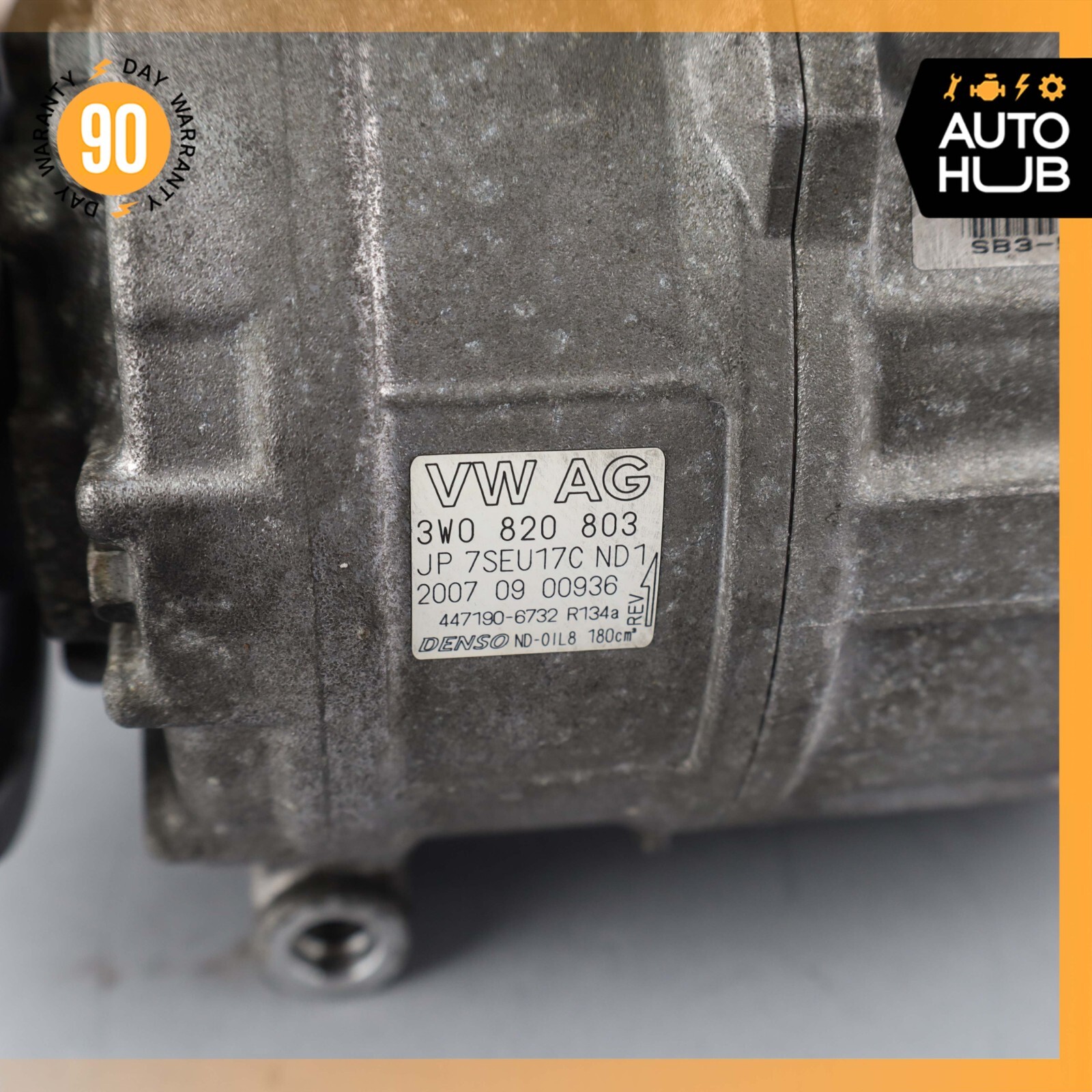 03-18 Bentley Continental GT Flying Spur A/C Air Conditioning Compressor OEM 96k