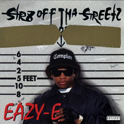Eazy E ST8 OFF THA STREETZ  Explicit Lyrics (CD)