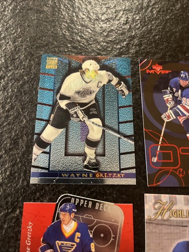 Wayne Gretzky Hockey Card Insert Lot /4 Upper Deck SPx Heroes TSC Finest Stars - Bild 2 von 10
