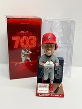 Albert Pujols 703 Homerun Light Up 2023 St Louis Cardinals SGA Bobblehead Bobble