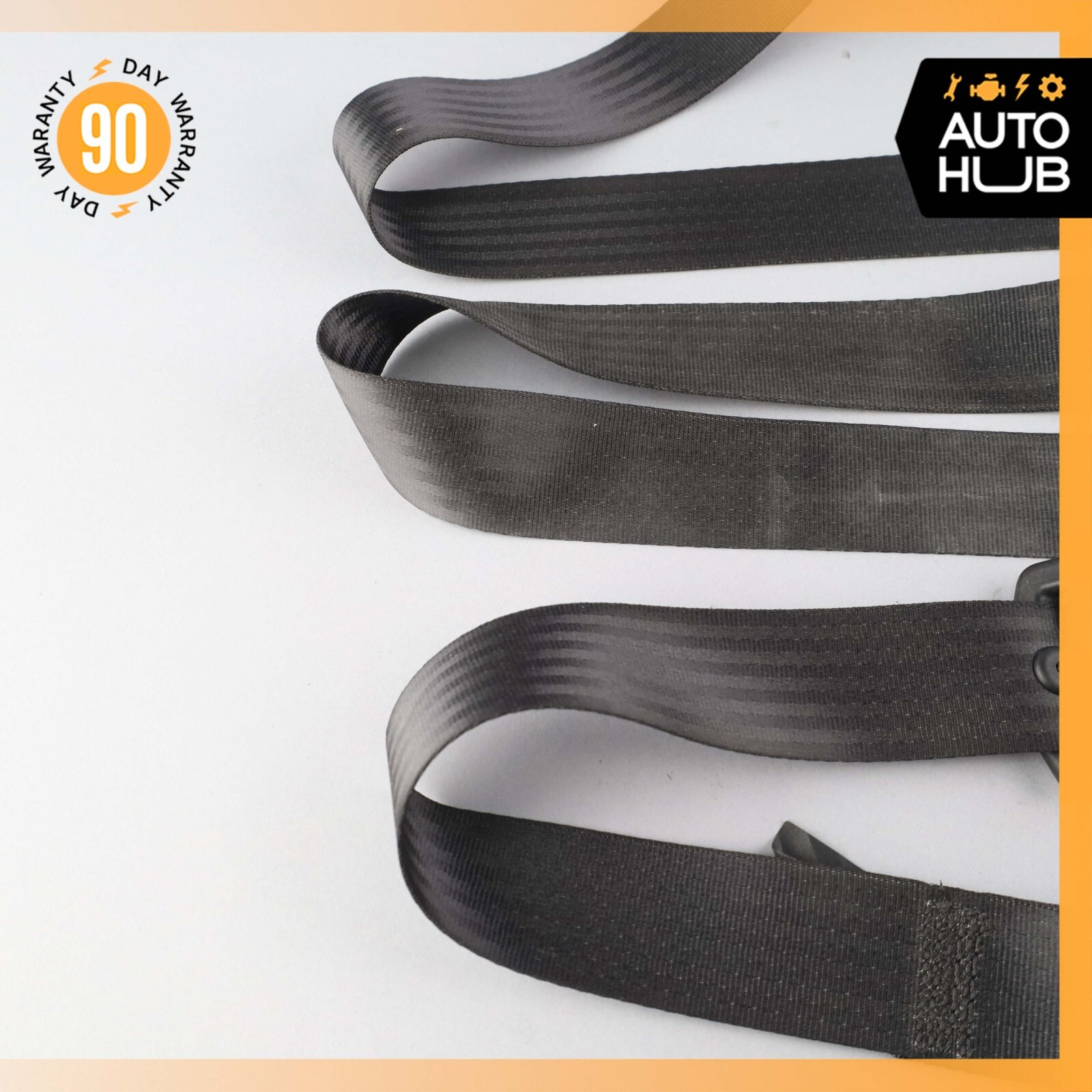 02-07 Maserati M138 4200 Coupe GT Front Left Driver Side Seat Belt Black OEM 20k