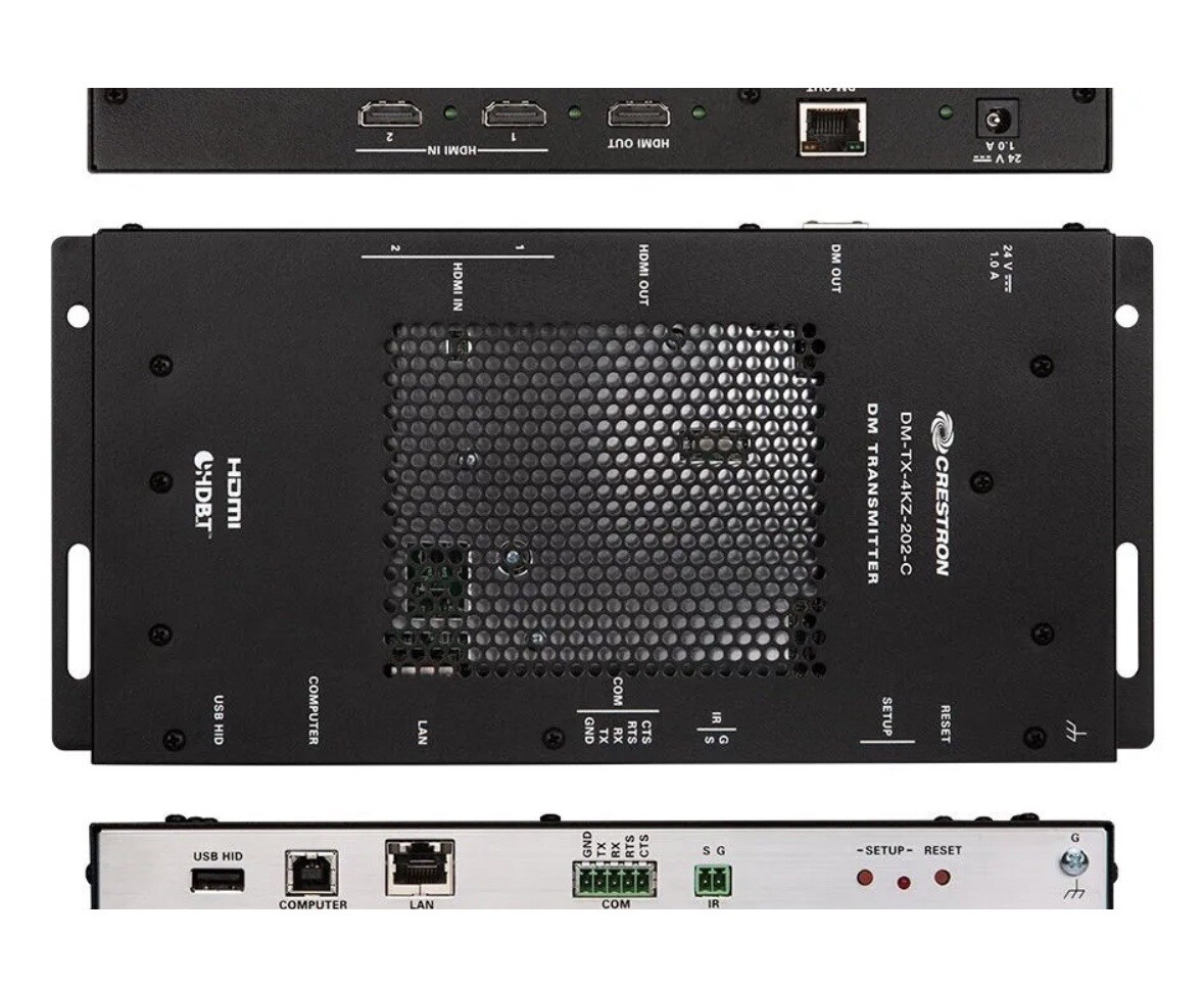 NEW!! Crestron DM-TX-4KZ-202-C DigitalMedia 8G+® 4K60 4:4:4 HDR 