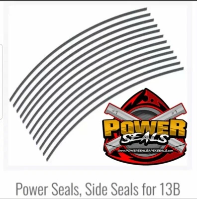Power Seals Rotary Mazda RX-7 86-95 13B Power Seals 2mm Side Seals - Image 1 of 3