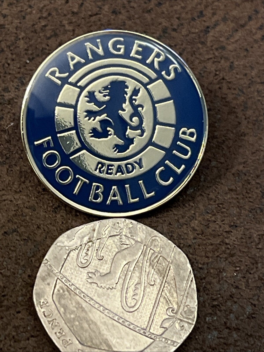 SPILLA CREST GLASGOW RANGERS FC DISTINTIVO MERCE UFFICIALE CALCIO - Foto 9