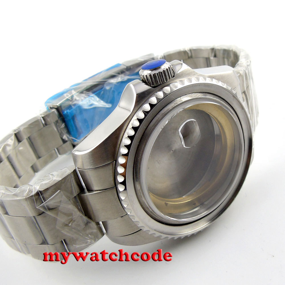 39mm Saphirglas Automatik Schwarz PVD Uhrengehäuse Passend Für