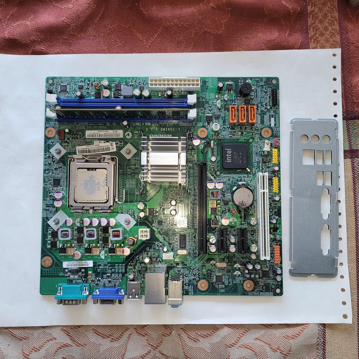 Lenovo ThinkCentre A70 Motherboard 89Y0954 w/ 2.80Ghz CPU 2GB MEM  