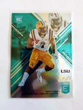 2017 PANINI ELITE DRAFT PICKS TEAL LEONARD FOURNETTE RC! 1/1! ONLY ONE!