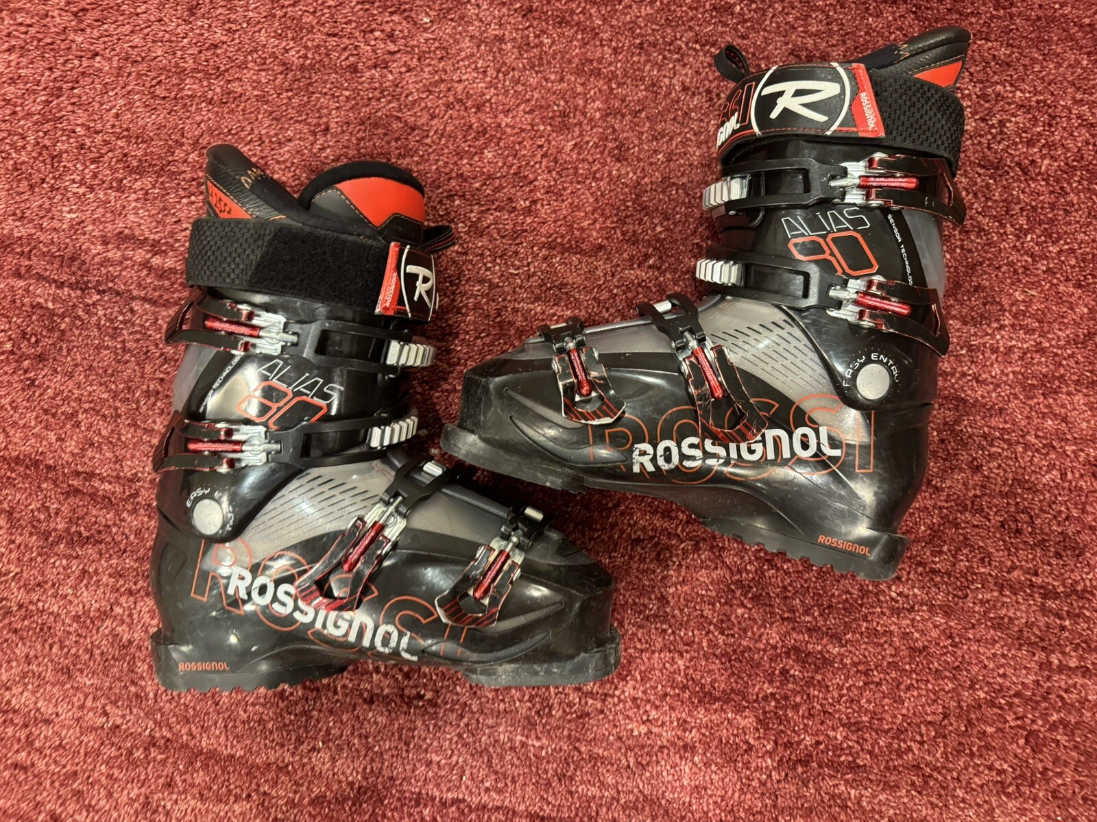 SALOMON Scarponi da sci uomo Rossignol Alias 80 neri taglia 25 5