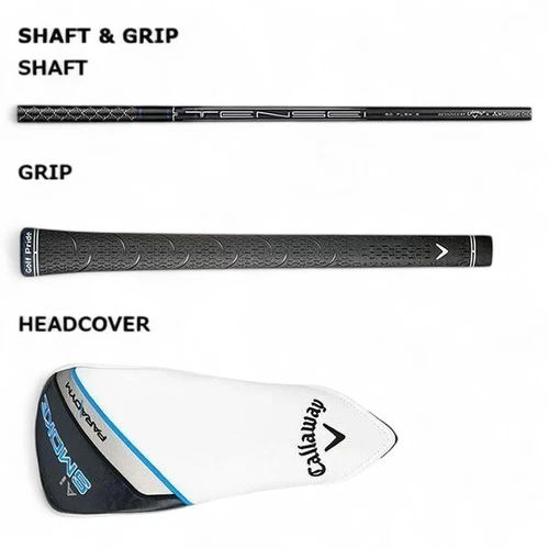 Callaway PARADYM Ai SMOKE 340 Mini Driver 13.5° RH TENSEI 60 S-Flex NEW - Picture 5 of 5