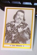 1991 IMAGINE WRESTLING RARE GOLD FOIL MT  LOU ALBANO  CAPTAIN