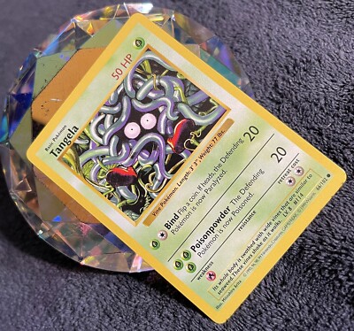 1995 tangela pokemon card value Koga's 1st Edition the Defending Pokmon cant attack during your opponents next turn Tangela Cards | Dex -