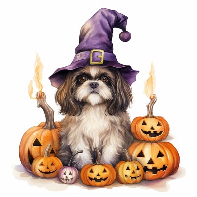 100X Shih Tzu Auto Aufkleber 9x9 cm Hunde Sticker Wetterfest & Selbstklebend