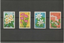 TUVALU 4v flowers MNH **
