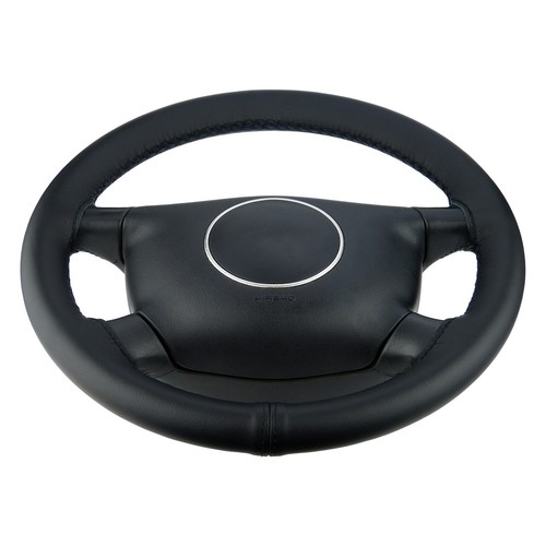 Lenkradhülle Lenkradbezug Leder Lenkrad Bezug f. Ford Mondeo Schwarz 2000 - 2007 - Picture 4 of 10