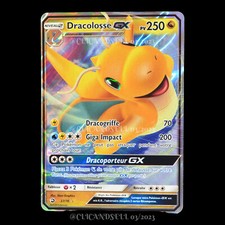 carte Pokémon Dracolosse GX 37/70 #1 SL07.5 - Majesté des Dragons NEUF FR