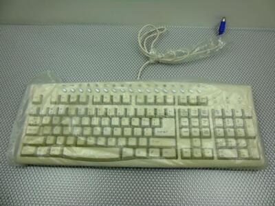 Generic Model: HK-810 PC PS/2 QWERTY Keyboard Wired Beige - HK-810