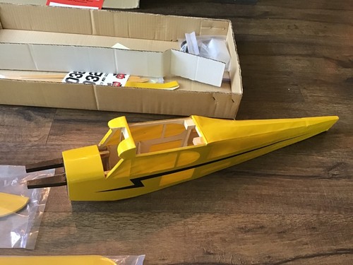 Nos Aristo-Craft Piper J-3 J3 Cub RC Fernbedienung Balsa Modell Flugzeug Kit - Bild 6 von 11