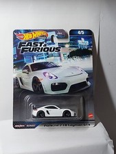 Hotwheels 1/64 🇨🇵 Fast and Furious,  Porsche 718 Cayman GT4 #4/5 Real Riders 