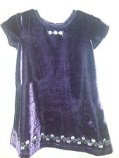 Blueberri Boulevard Girls 2T Purple Dress  Coat Polyester/Acrylic 2 pc dressy