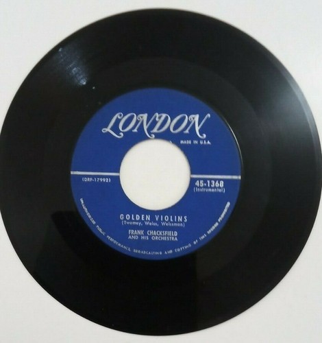 Frank Chacksfield: A Girl Called Linda / Golden Violins 7" 45rpm London 45-1368 - Picture 2 of 2