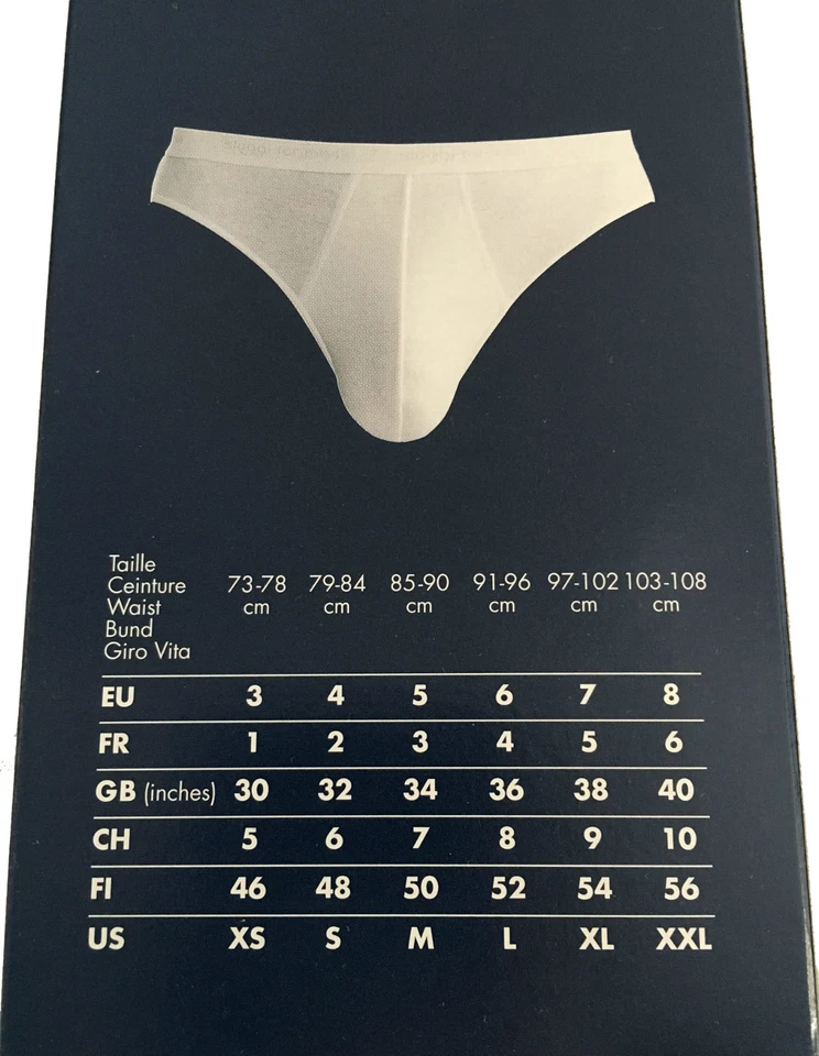 Slip Hombre Modelo Básico Mini SLOGGI Blanco 96%Algodón 4%Elastano - Imagen 2 de 4