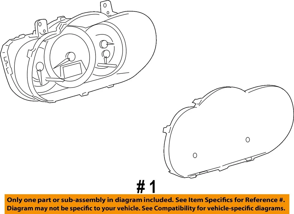 Used Speedometer Gauge fits: 2010 Toyota Rav4 cluster MPH 4 cylinder North Ameri - Imagem 4 de 4