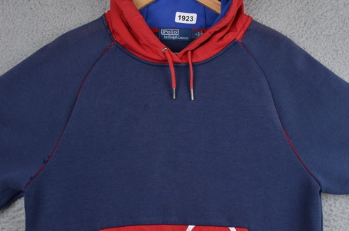 Polo Ralph Lauren Hi Tech Hoodie Mens Medium Navy - Photo 4/22