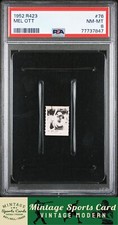 1952 R423 Oak - Mel Ott - #76 PSA 8