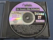 CHARTBUSTER KARAOKE HOT COUNTRY HITS COLLECTION VOLUME 27 CD CD GRAPHICS 15 TRKS
