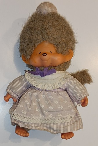 Peluche Singe Kiki Par Ajena - Mamie Vintage - Fabrication Française - Collection