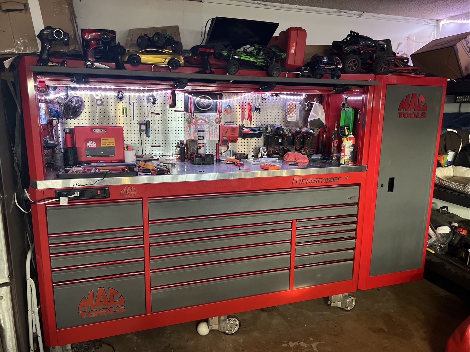 MAC toolbox With Hutch And Side eBay