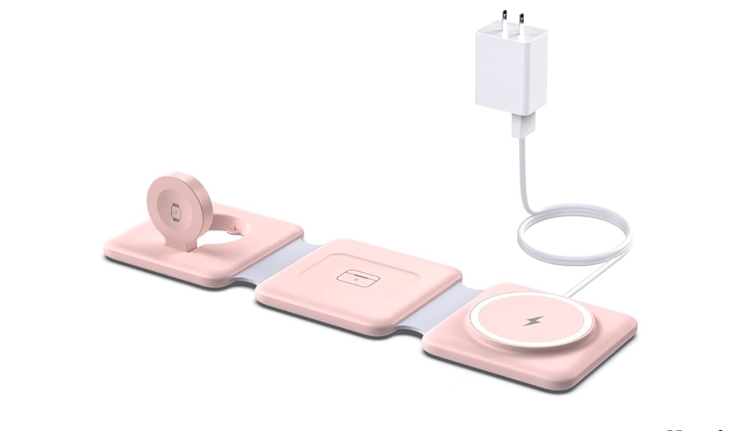 Charging Station for Apple Multiple Devices - 3 in 1 Foldable Magnetic Wireless-image