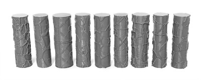 Texturrollen Ton Polymer für Wargaming Base Beton Wand Boden Muster