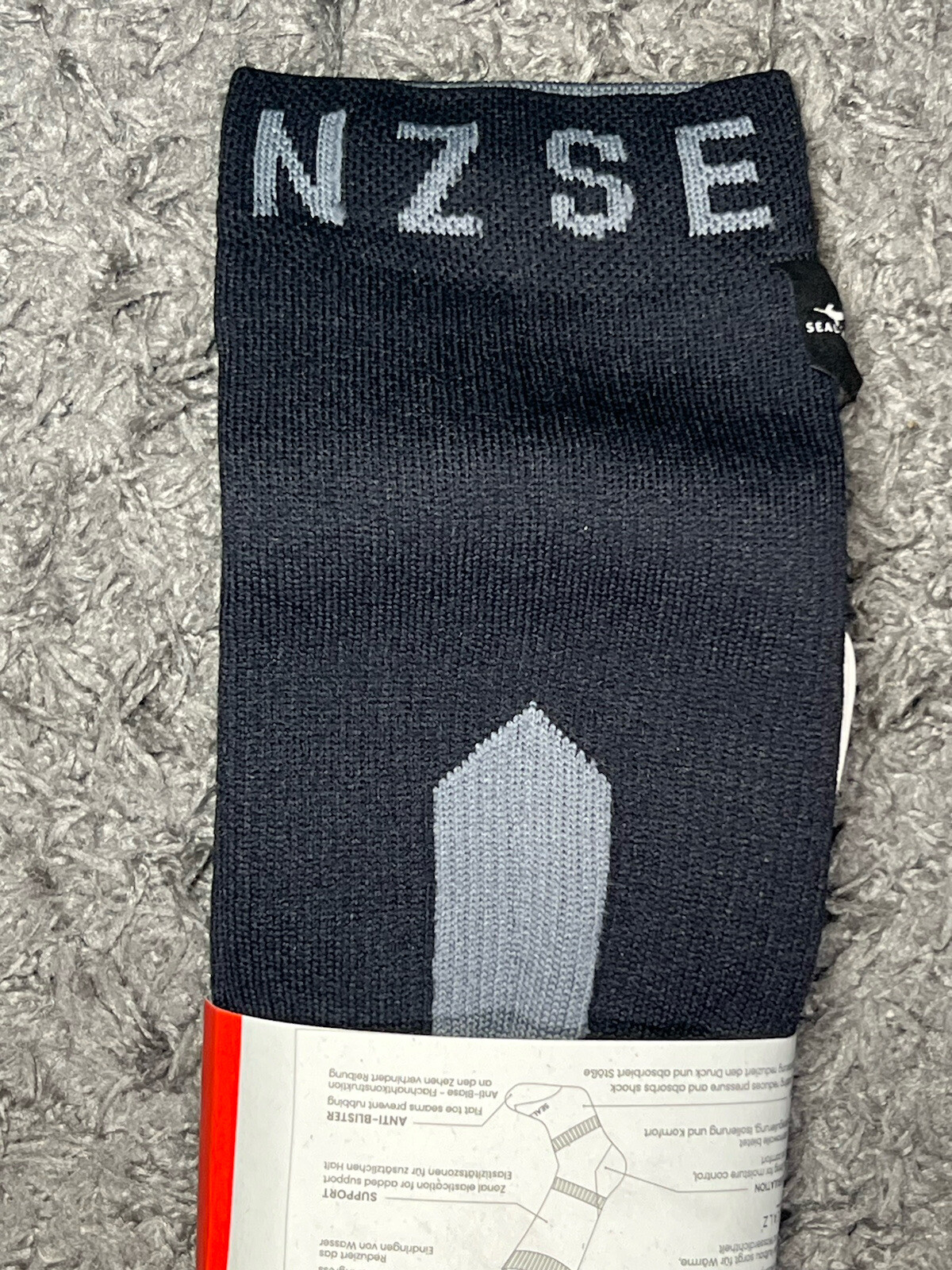 SealSkinz Stanfield Waterproof Extreme Cold Weather Mid Length Sock In Black L eBay