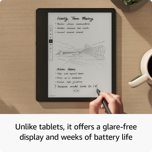 Amazon Kindle Scribe 10.2” 300 ppi display, Notebook with Premium Pen 2022 11th - Picture 7 of 12