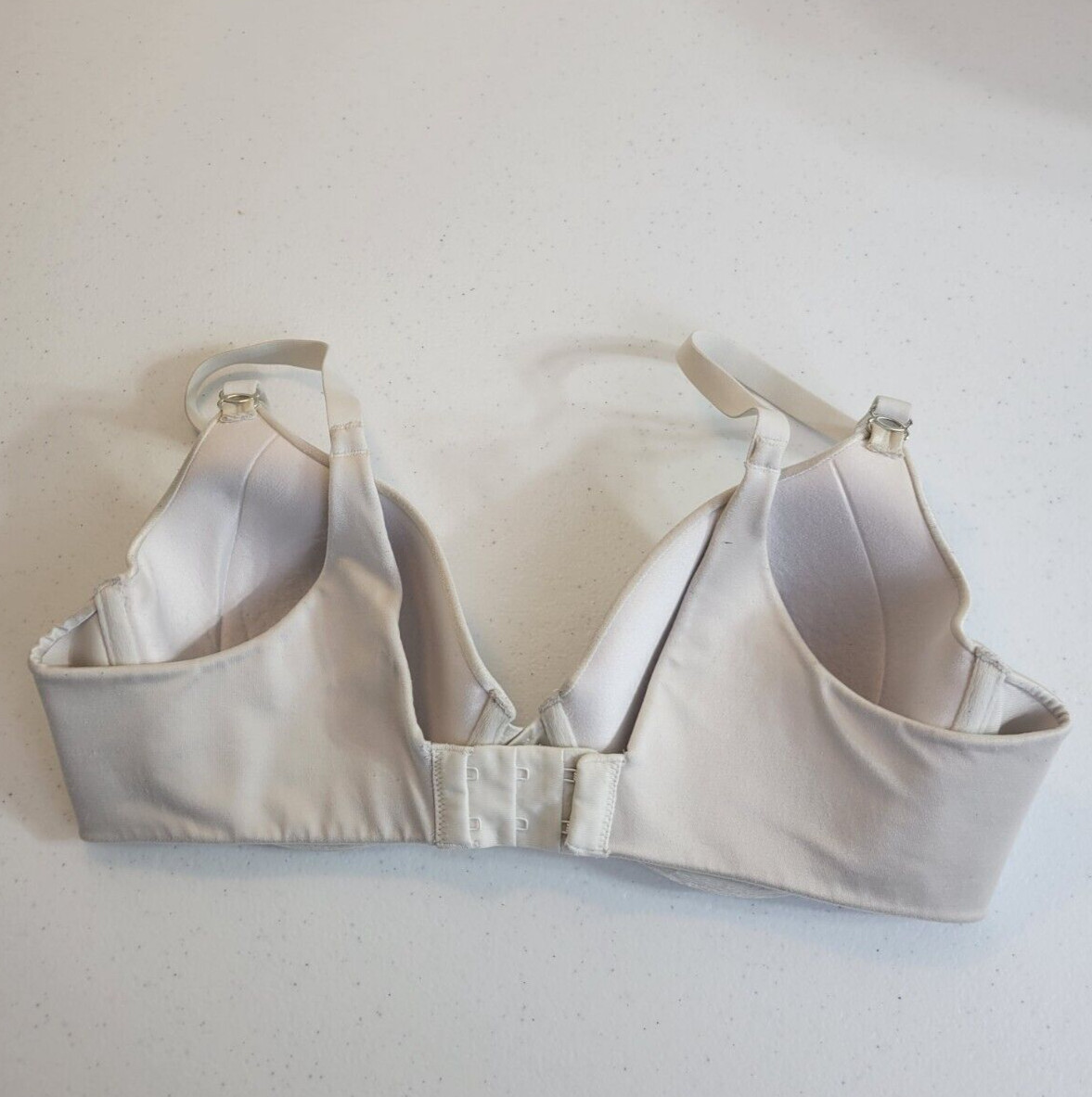 Maidenform White Full Coverage Adjustable Straps … - image 4