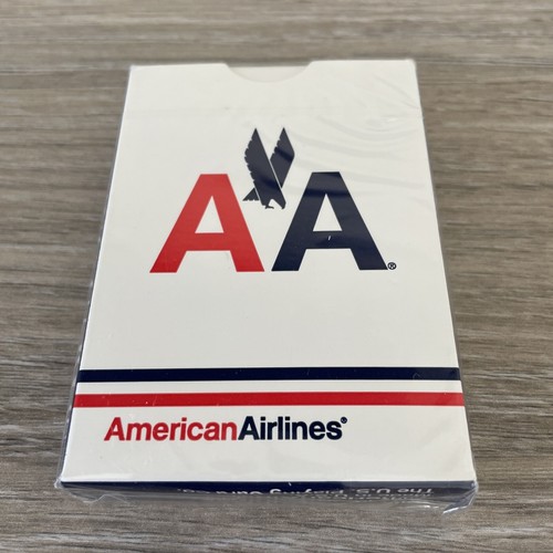 AA American Airlines - Poker Size - Playing Cards - Brand New & Sealed