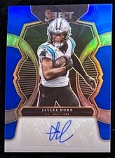 2022 Panini Select Football Jaycee Horn White Auto /99