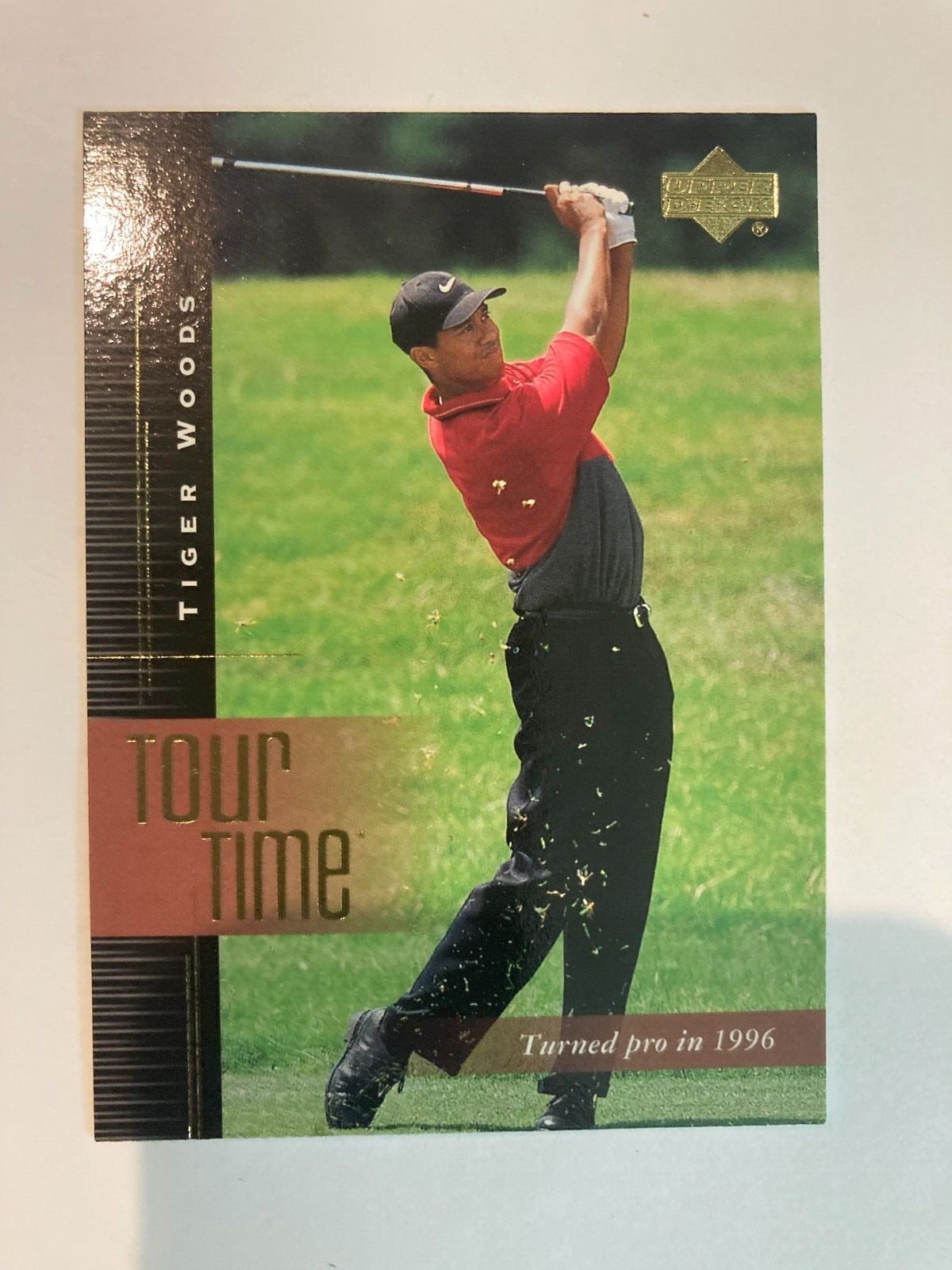 2001 Upper Deck Tour Time Tiger Woods #176 Rookie RC B3
